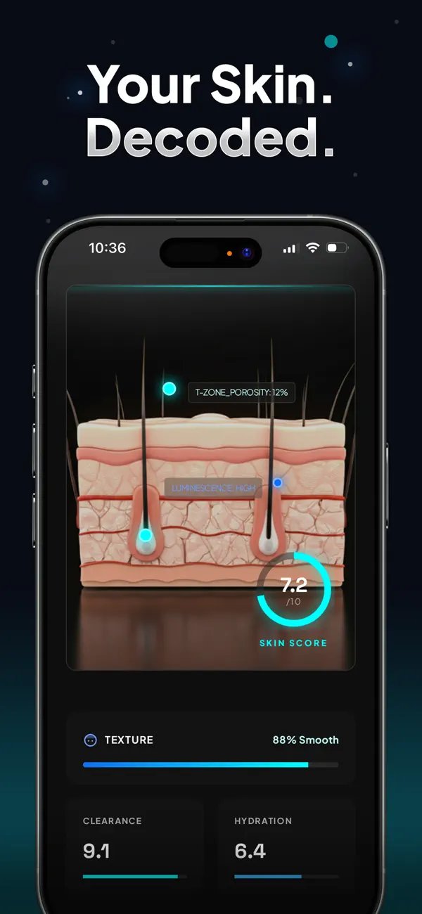 RateByFresh custom glow-up routine screen