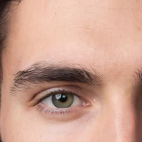 Example close-up: brows