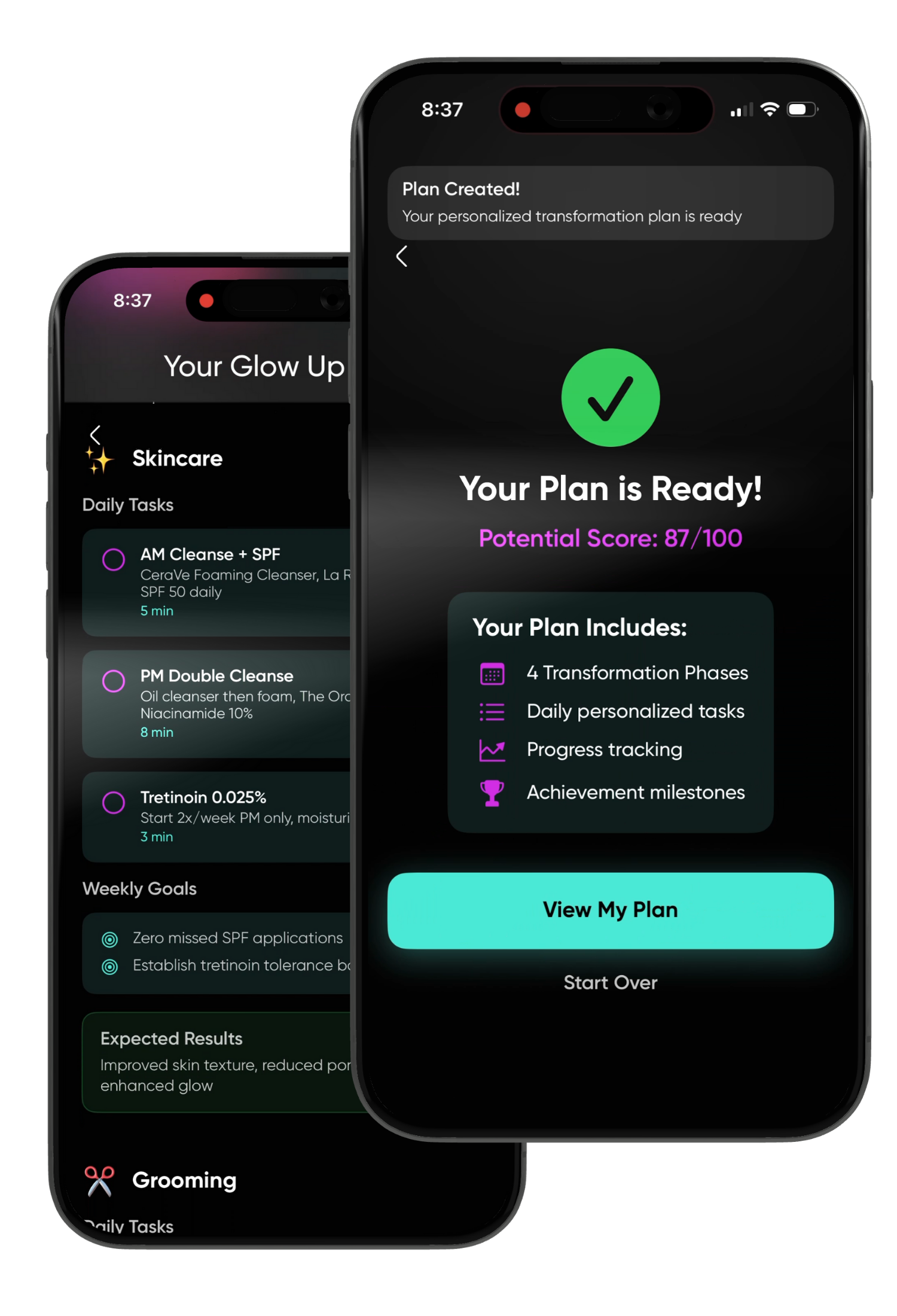 RateByFresh Glow Up Plan